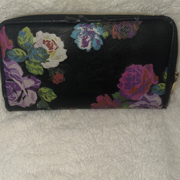 Betsy Johnson, black and Pink Women's Wallet - Picture 2 of 5